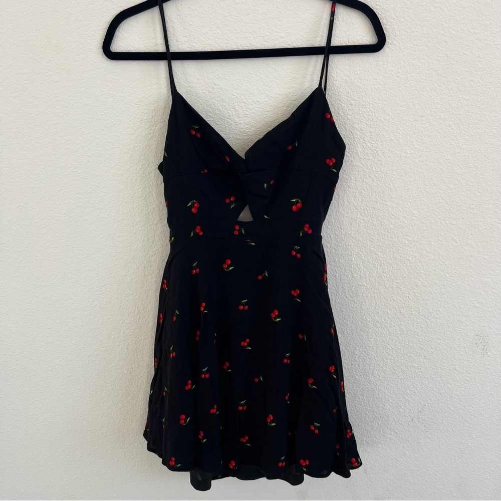NWOT Cherry Mini Dress